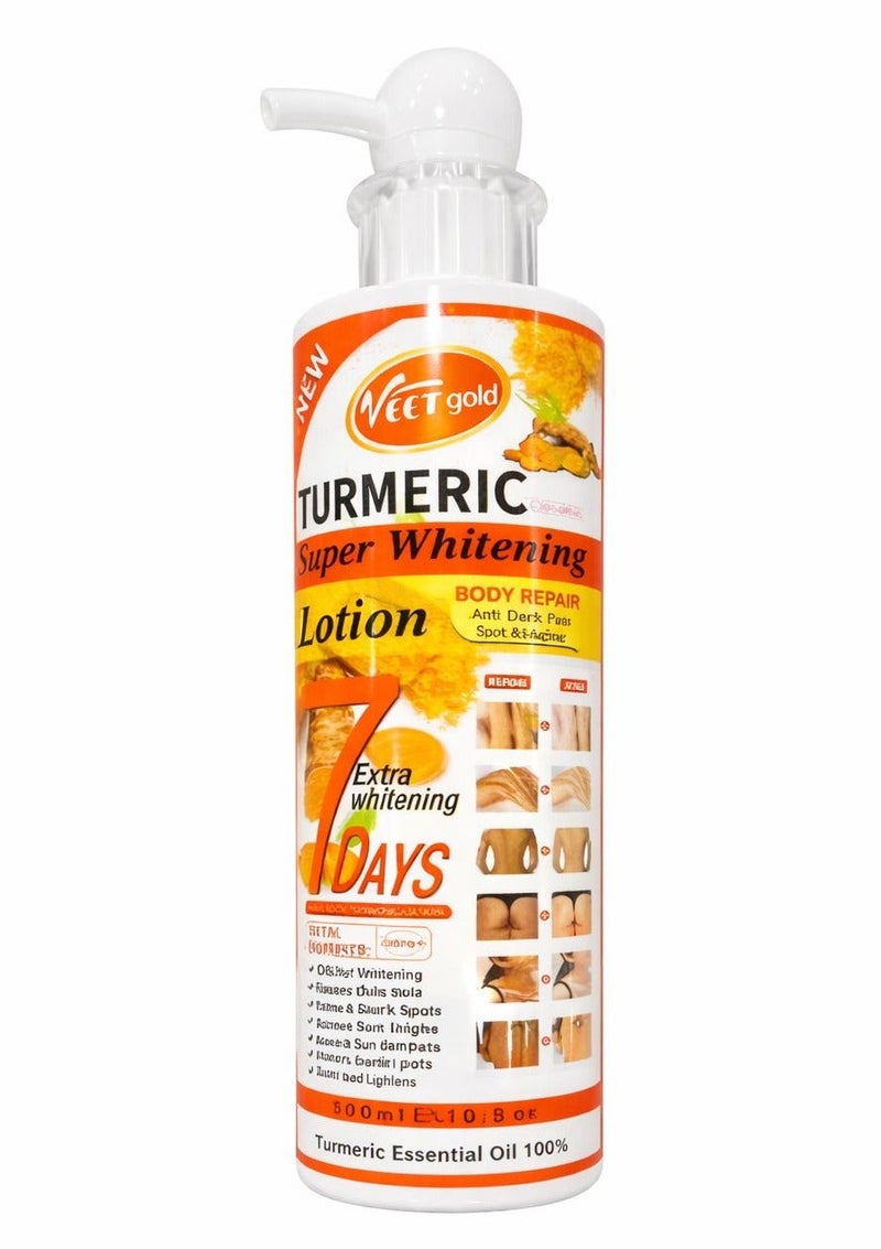 فيت جولد لوشن تبييض الجسم الفائق بالكركم 500مل - Image 1